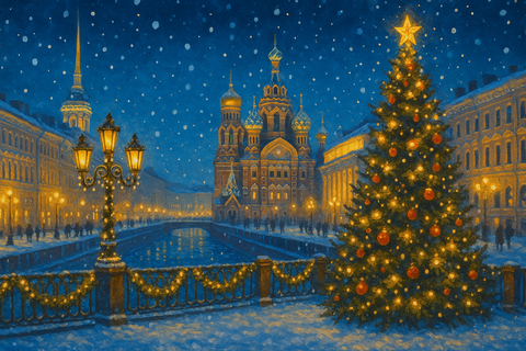 Новогодний Петербург