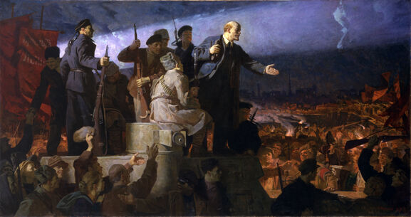 Ленин, Петроград