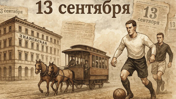 Первый футбольный матч, конка и блокада Ленинграда