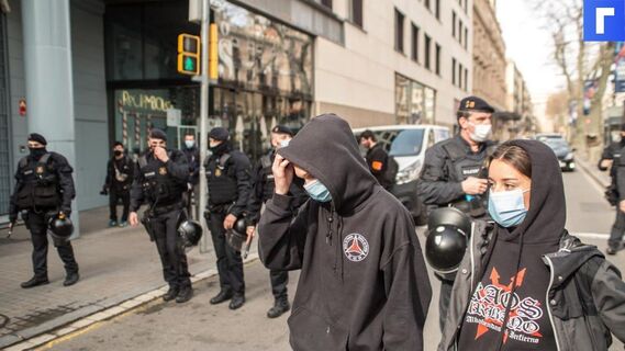 В ходе протестов в Испании задержали свыше 50 человек