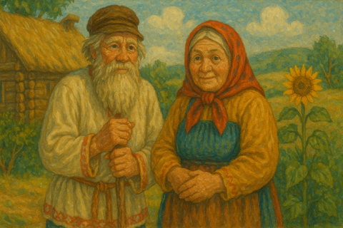 дед и бабка
