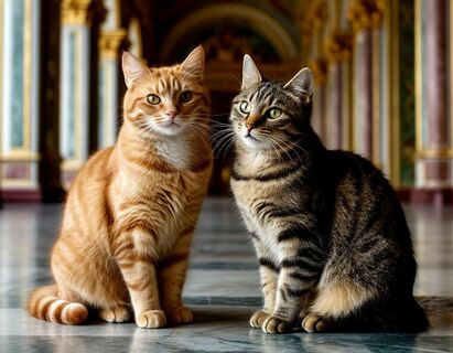 Хвостатые смотрители: как живут и работают эрмитажные коты – лучшие экспонаты музея