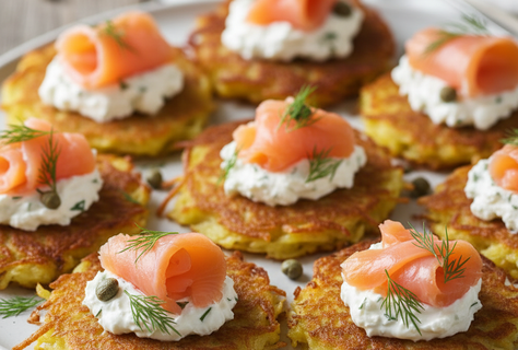 Простая картошка стала главной звездой стола: необычная закуска с красной рыбой