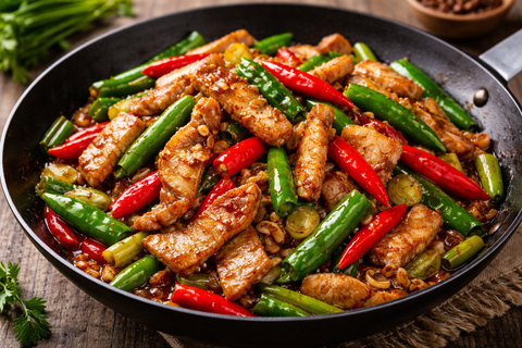 Готовлю острую свинину, как в Китае: рецепт хуаньской кухни с вау-эффектом