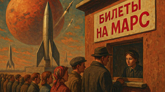 Петербуржцы на Марсе