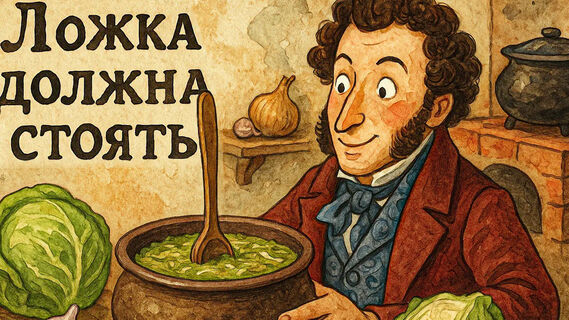Двойные щи, Пушкин А.