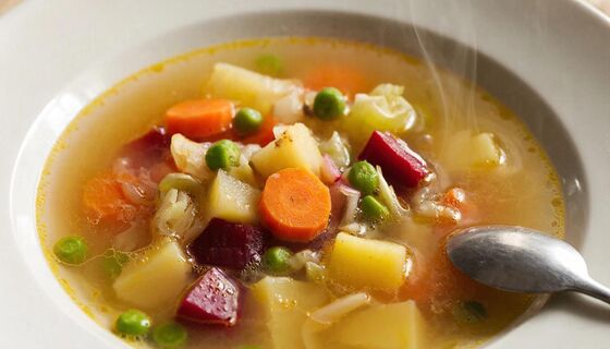 Вкусный суп из овощей на Великий пост: польза и аромат в одной тарелке - на готовку 30 минут 