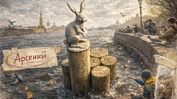 Зайчик у Петропавловской крепости