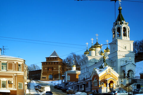 Нижний новгород, кремль, Рождественская
