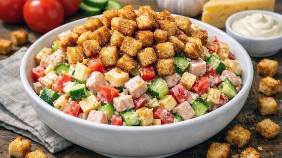 «Семейный» салат: приготовил семье - от «Оливье» отказались навсегда