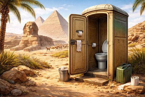 туалет Египет