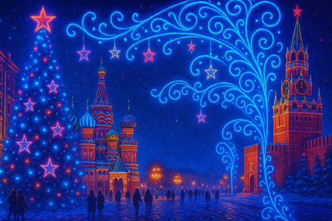 Новогодняя Москва