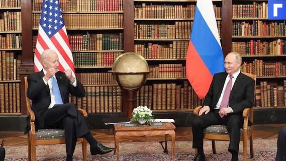 Переговоры Путина и Байдена в узком составе закончились, продлились почти два часа