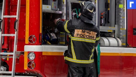 В Анапе вспыхнул многоэтажный жилой дом