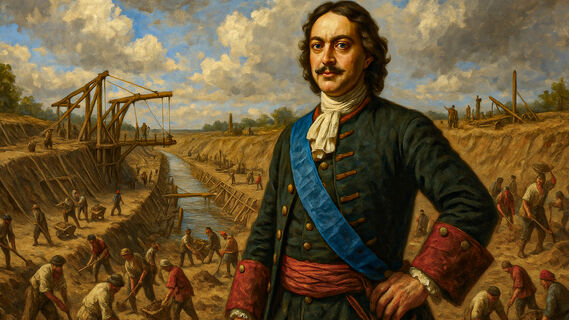 Ладожский канал, Петр I