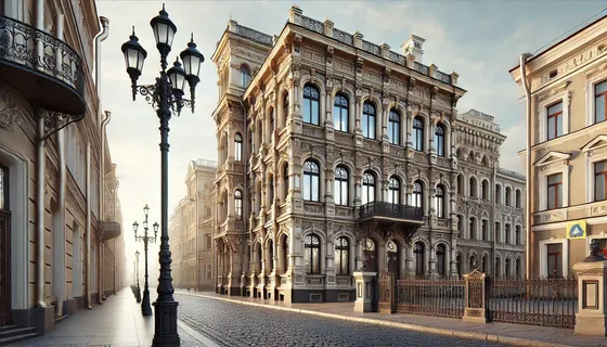 Доходный дом, арт-изображение