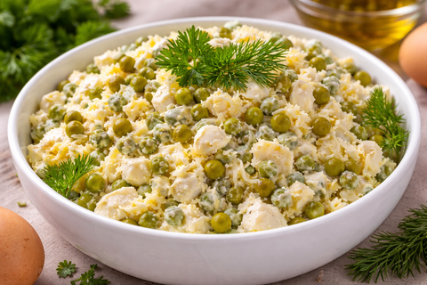 Советский салат, который сводил с ума отдыхающих в Гаграх: легендарная "Чайка" за 10 минут