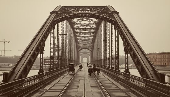 От имперского веера к стальной паутине: как мосты и вокзалы перекроили карту Петербурга во второй половине XIX века