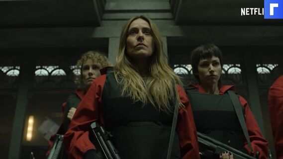Презентован трейлер первой части заключительного сезона сериала «Бумажный дом»