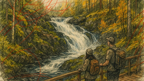 Водопад Метсямикли