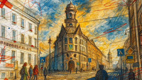 Дом с башенкой