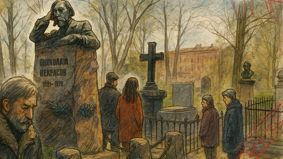 Участок Волковского кладбища