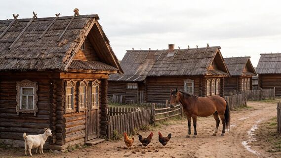 Почему в старину в деревнях не было травы и деревьев: простые правила, о которых позабыли