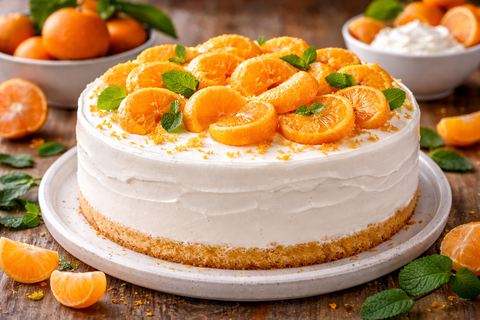 мандариновый торт