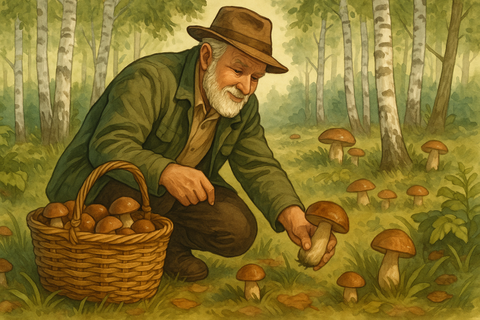 грибная полянка