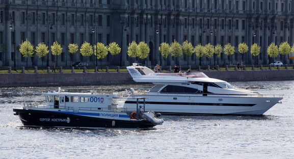 речная навигация в Петербурге