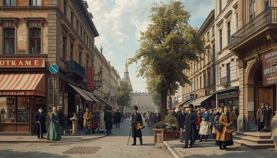 Как ориентировались в Петербурге XIX века: иерархия ориентиров от «Адмиралтейской иглы» до «дома со львами»