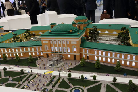 КГИОП одобрил реставрацию Конюшенного ведомства: двор, еда и выставки