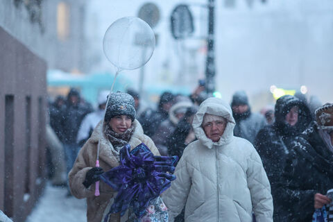 Петербург зимой
