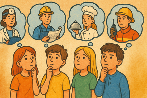 Дети выбирают профессию