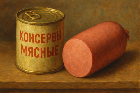 Консерва и колбаса