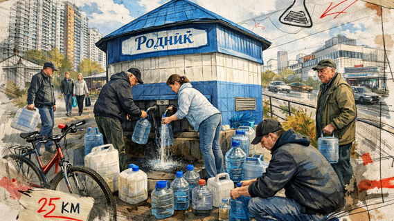 Природный источник в Петербурге