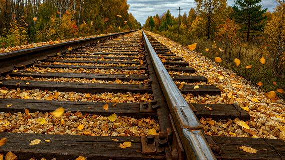 Заброшенная железная дорога