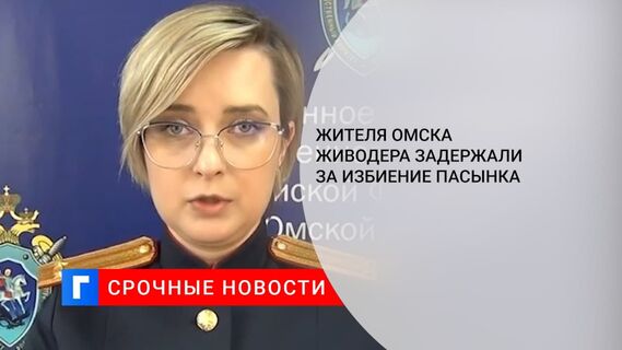 Жителя Омска по фамилии Живодер задержали за избиение девятимесячного пасынка
