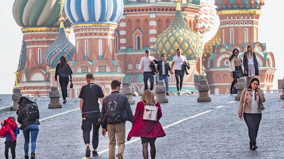 Петербуржцы в Москве