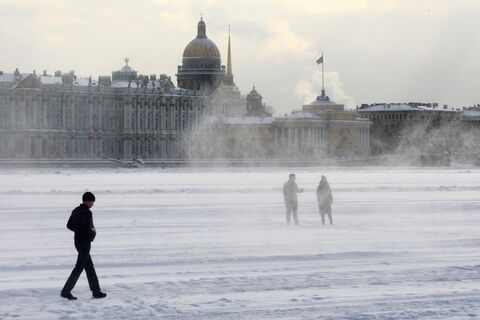 прогулка на холоде