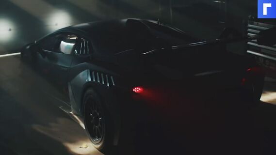 Марка Lamborghini показала на видео новый трековый суперкар