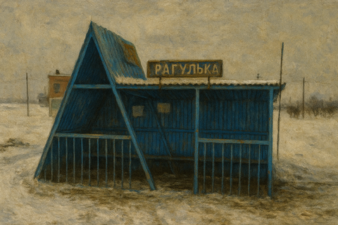автобусная остановка