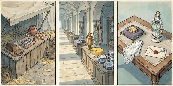 Невский проспект vs Сенная площадь: как место покупки в Петербурге XVIII века определяло социальный статус