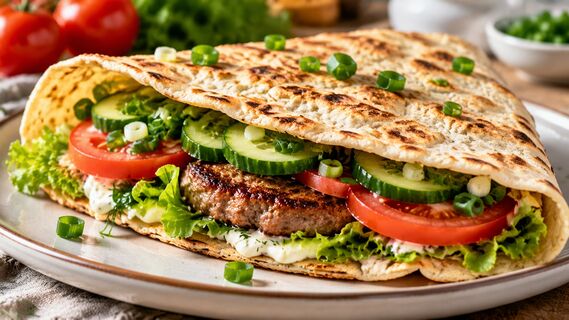 Бургер из лаваша на сковороде: вкуснющую закуску растащат за 2 минуты — готовьте с запасом