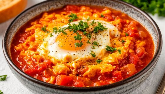 Турецкая яичница менемен — вкуснющий завтрак за 15 минут: вместо надоевших глазуньи и омлета