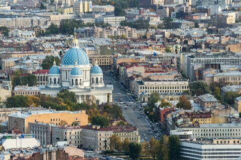 Петербург или Питер, неформальная карта города