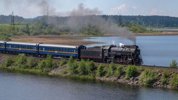 Вот почему в СССР некоторые вагоны красили в голубой цвет: они были особенные