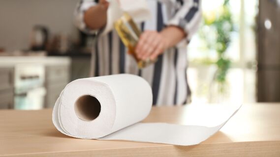 Бумажные полотенца подходят не для всех поверхностей Бумажные полотенца подходят не для всех поверхностей
