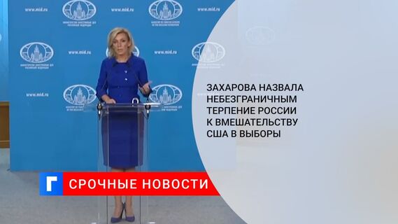МИД пригрозил мерами против американского бизнеса из-за вмешательства США в выборы
