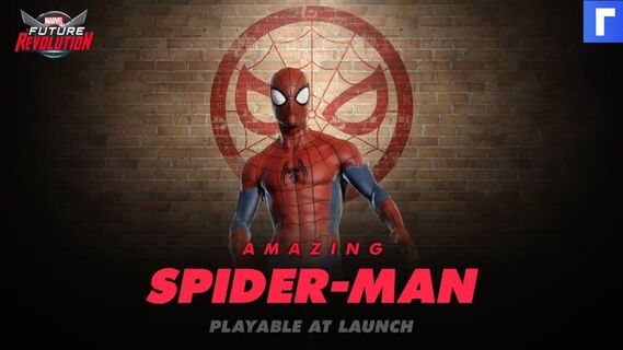 Человек-паук ловко дерется и стреляет паутиной в трейлере игры Marvel Future Revolution